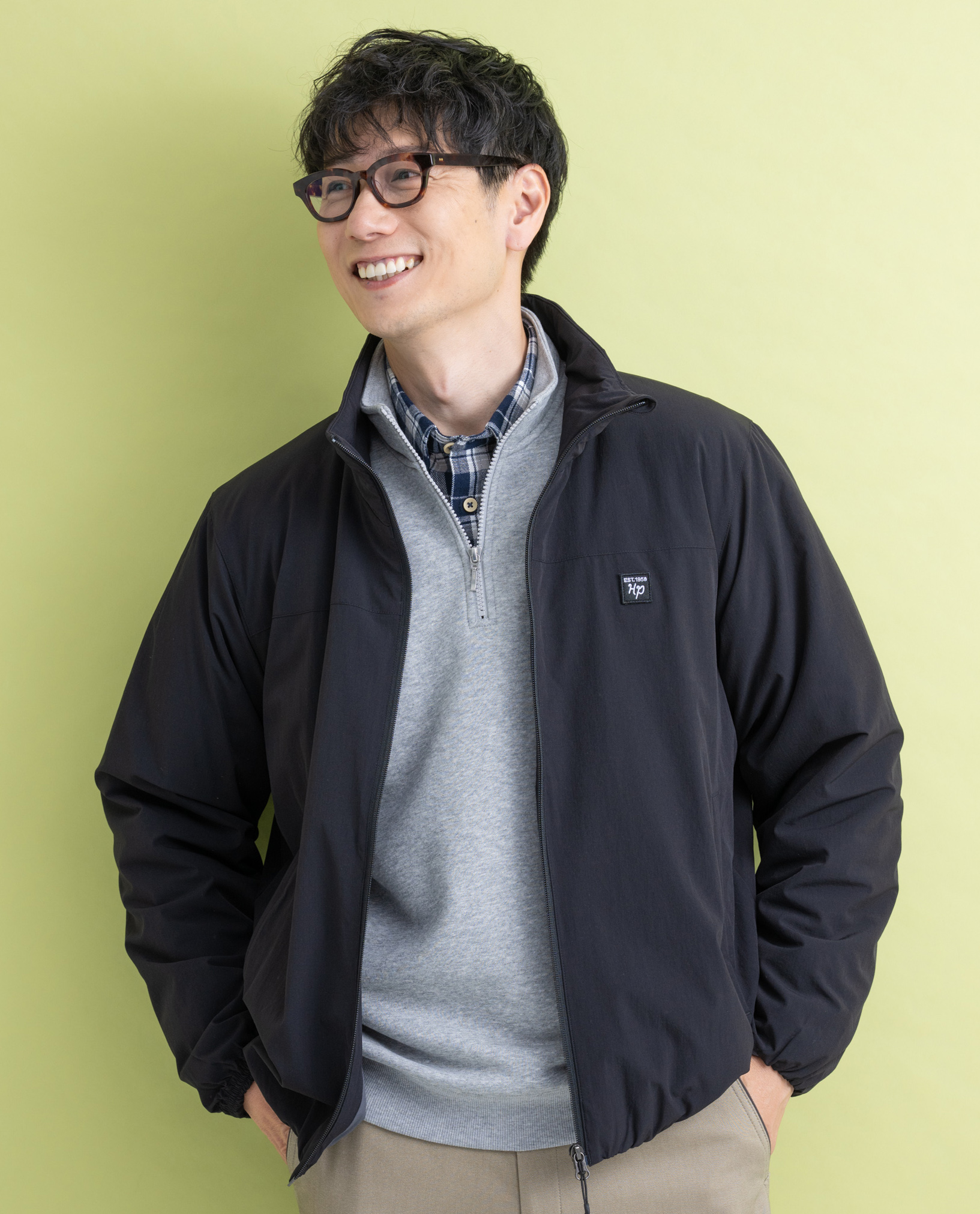 ストレッチ中わたブルゾン - ハッシュパピーアパレル公式通販サイト