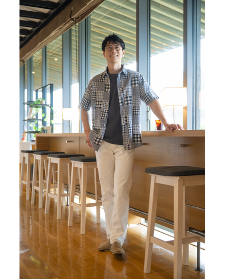 パッチワーク半袖シャツ - ハッシュパピーアパレル公式通販サイト