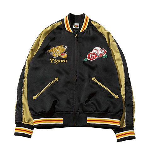 サテンスカジャン 虎と薔薇 - 阪神タイガース公式オンラインショップ T