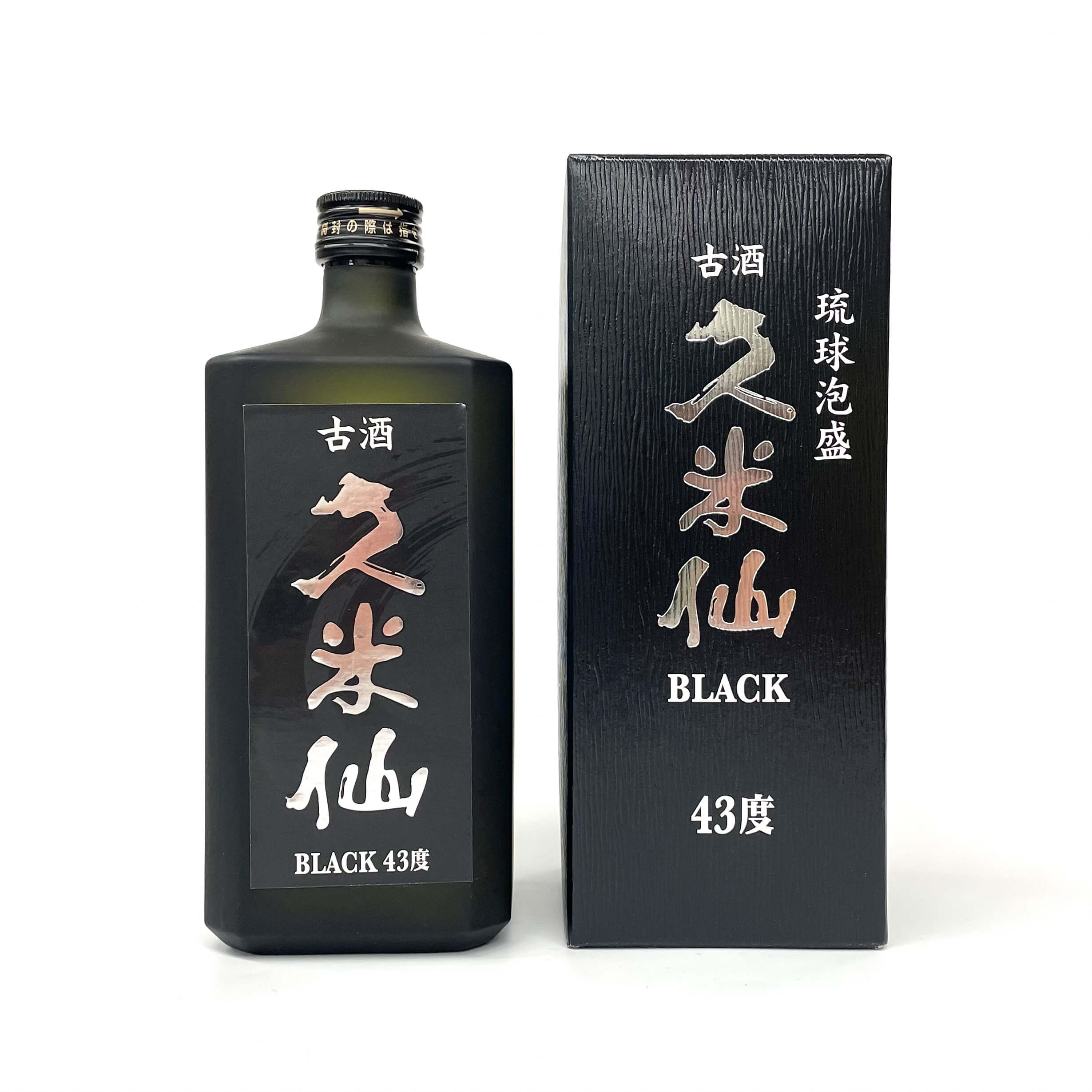 琉球の館 沖縄発おみやげ市場 / 琉球泡盛 古酒 久米仙BLACK(43度/720ml)