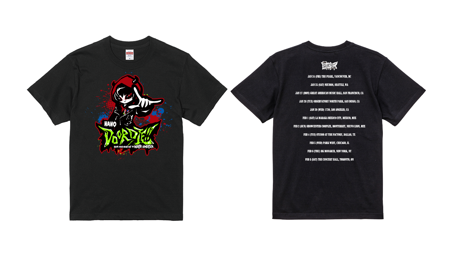 North America Tour Tシャツ | NANO