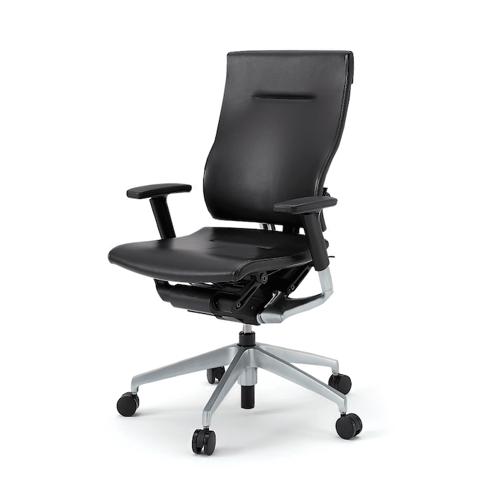 スピーナチェア レザータイプ/背レザー KE-717LA-Z5T1｜オフィスチェア