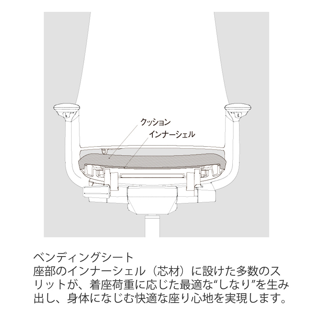 レオニスチェア ハイバック KJ-215LM-Z9T1｜エグゼクティブチェア
