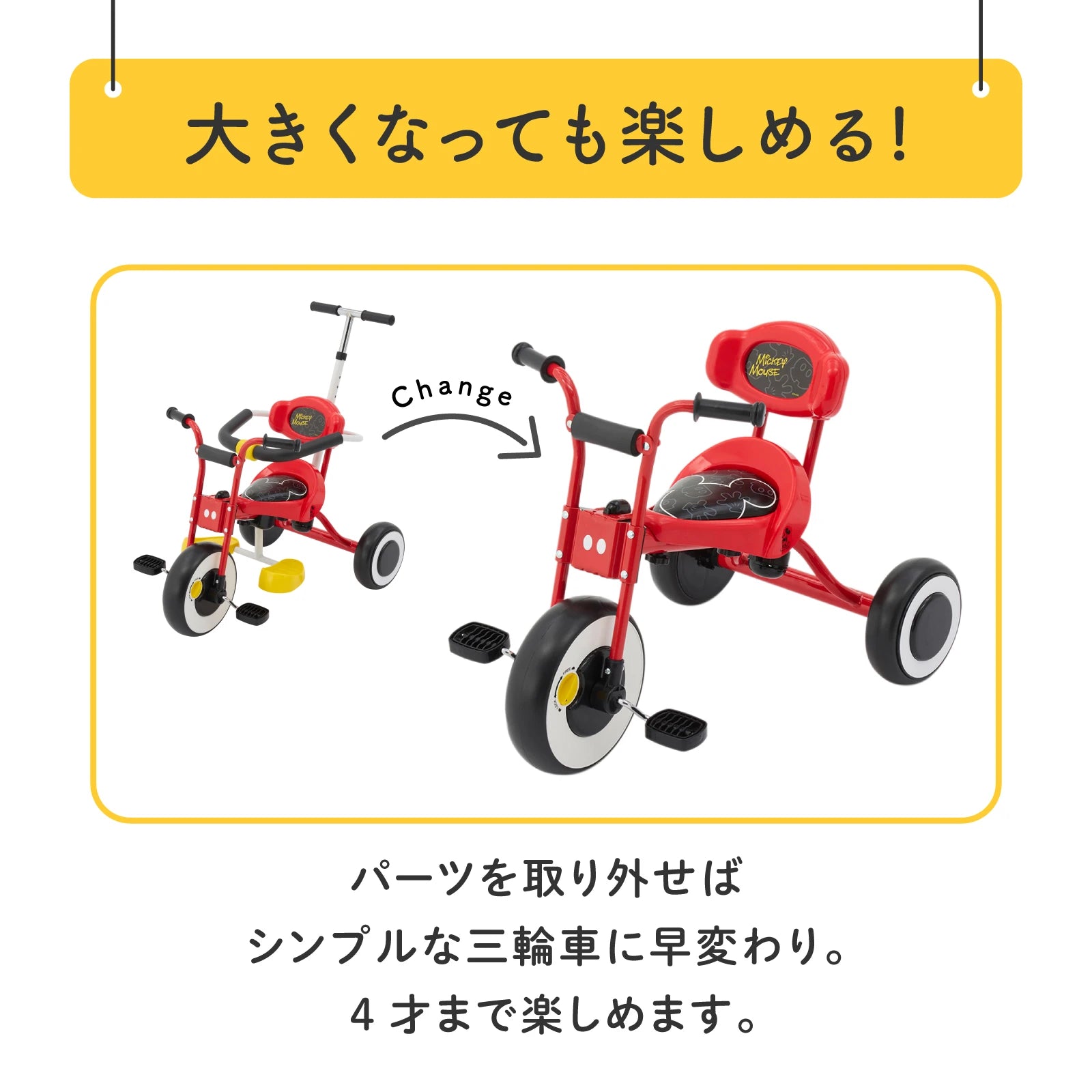 ディズニー三輪車 – アイデス公式オンラインストア｜お子様の「できた