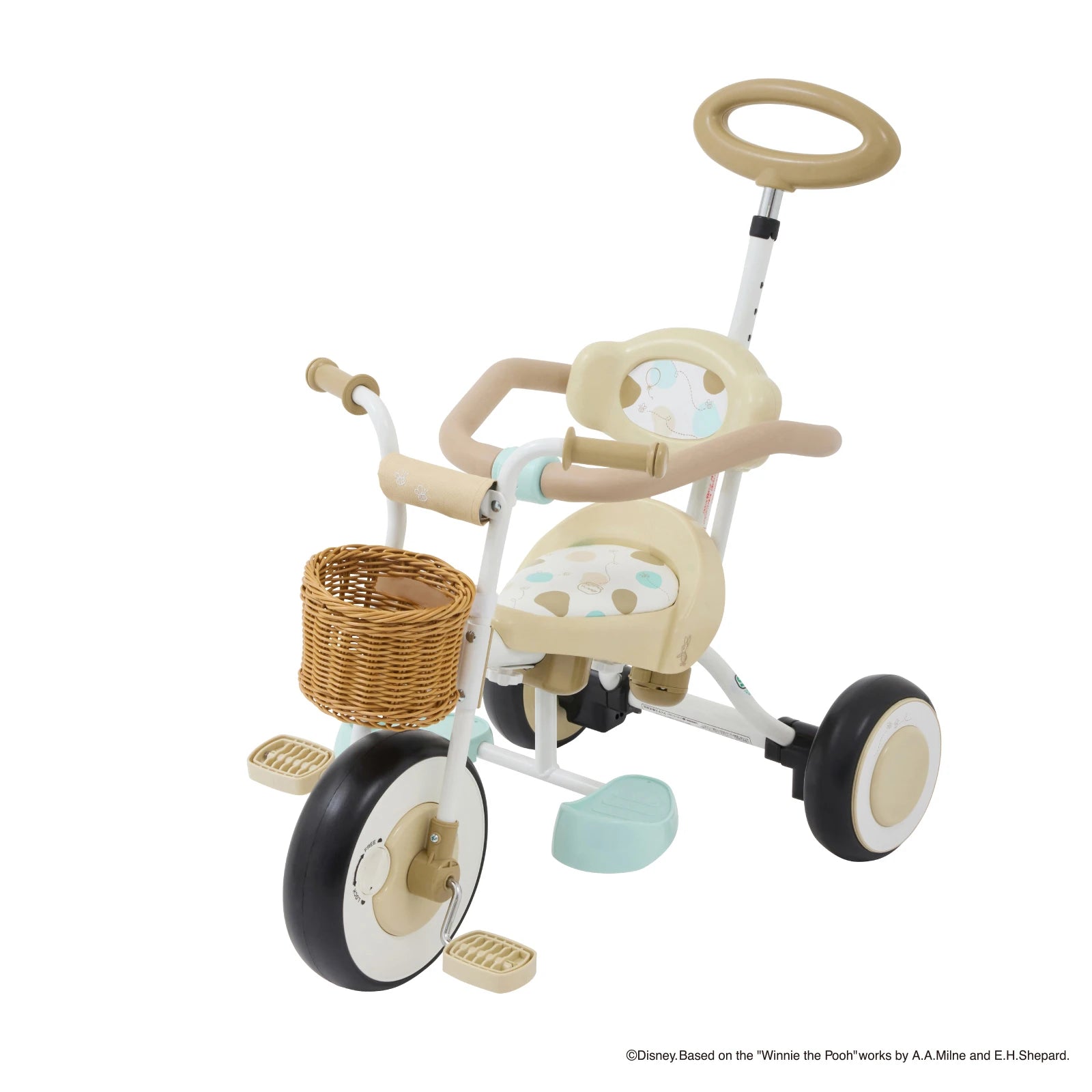 ナチュラルトライク プー＆ハニー バスケットつき – アイデス公式