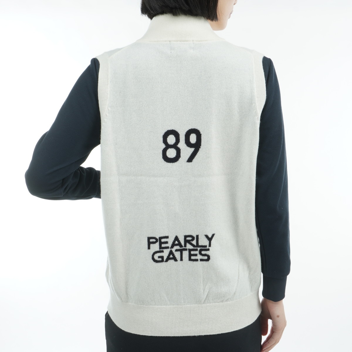 セール・アウトレット】天竺ニットベスト レディス(ベスト)|PEARLY