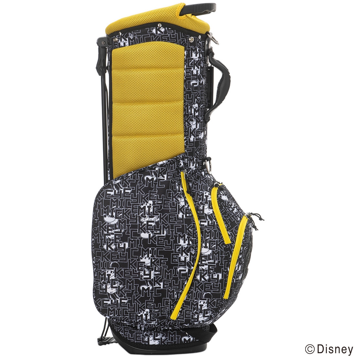 モノトーン ミッキーゴルフ スタンドキャディバッグ(【男性】キャディ