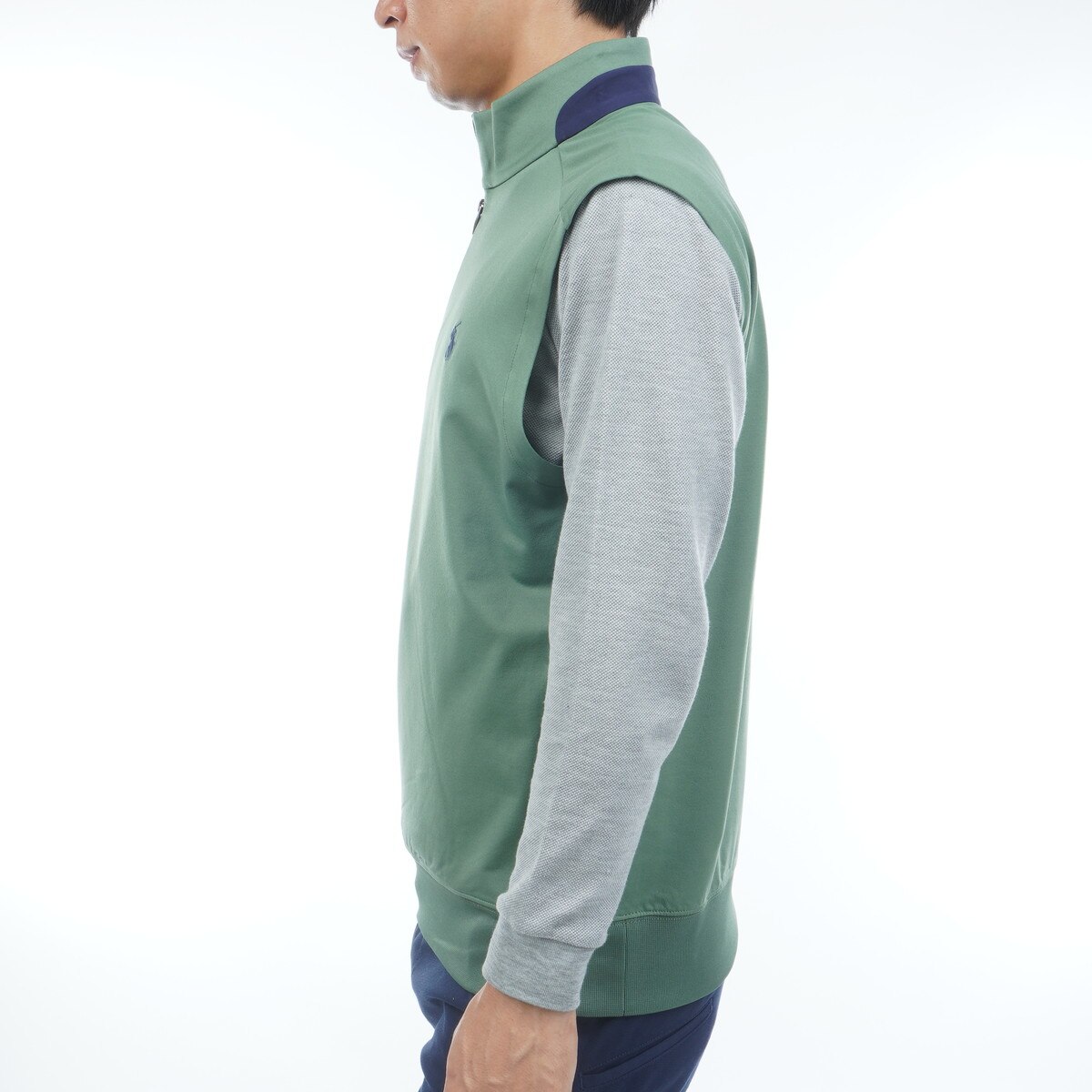 RLX ストレッチ ジャージー クォータージップ ベスト(ベスト)|POLO