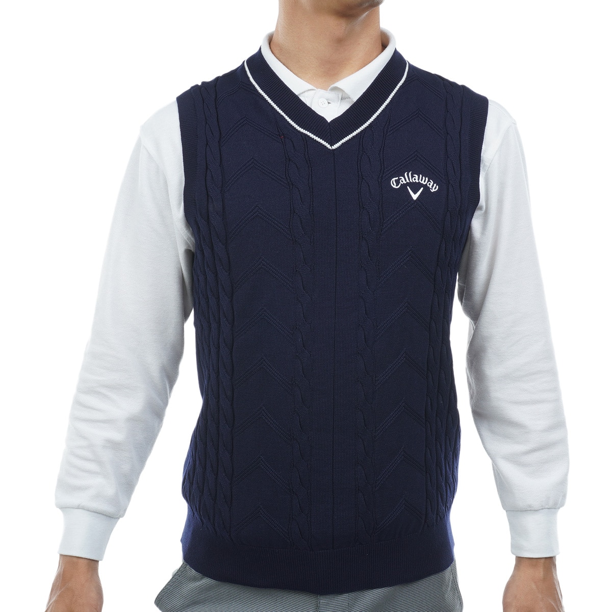 Vネックニットベスト(ベスト)|Callaway Golf(キャロウェイゴルフ