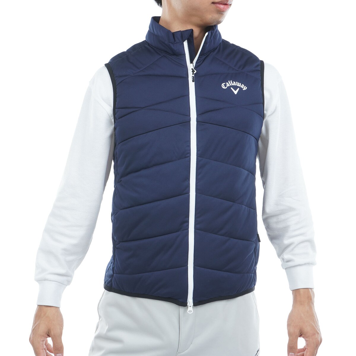 ストレッチ フルジップ中綿ベスト(ベスト)|Callaway Golf(キャロウェイ