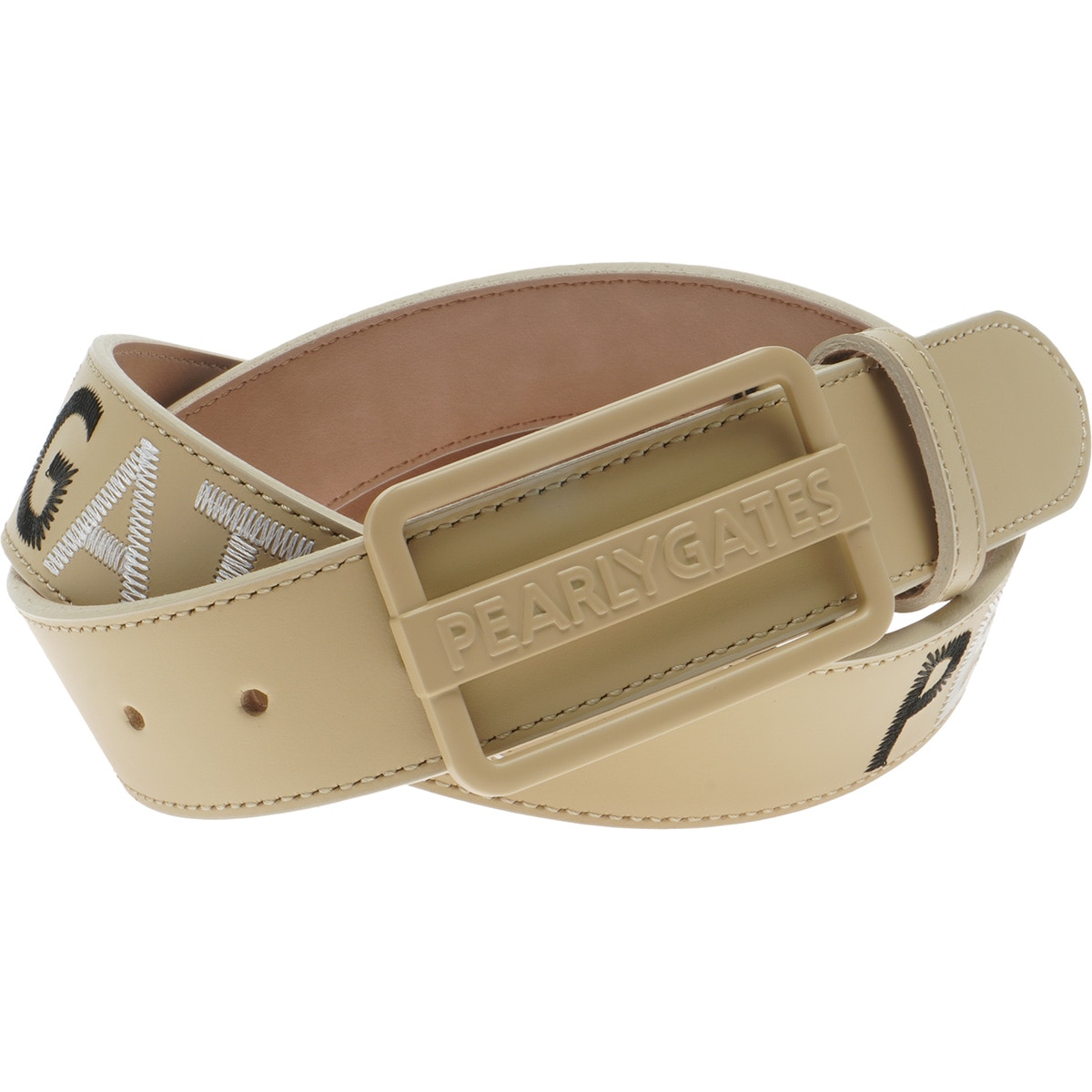ステッチワークロゴレザーベルト レディス(ベルト)|PEARLY GATES