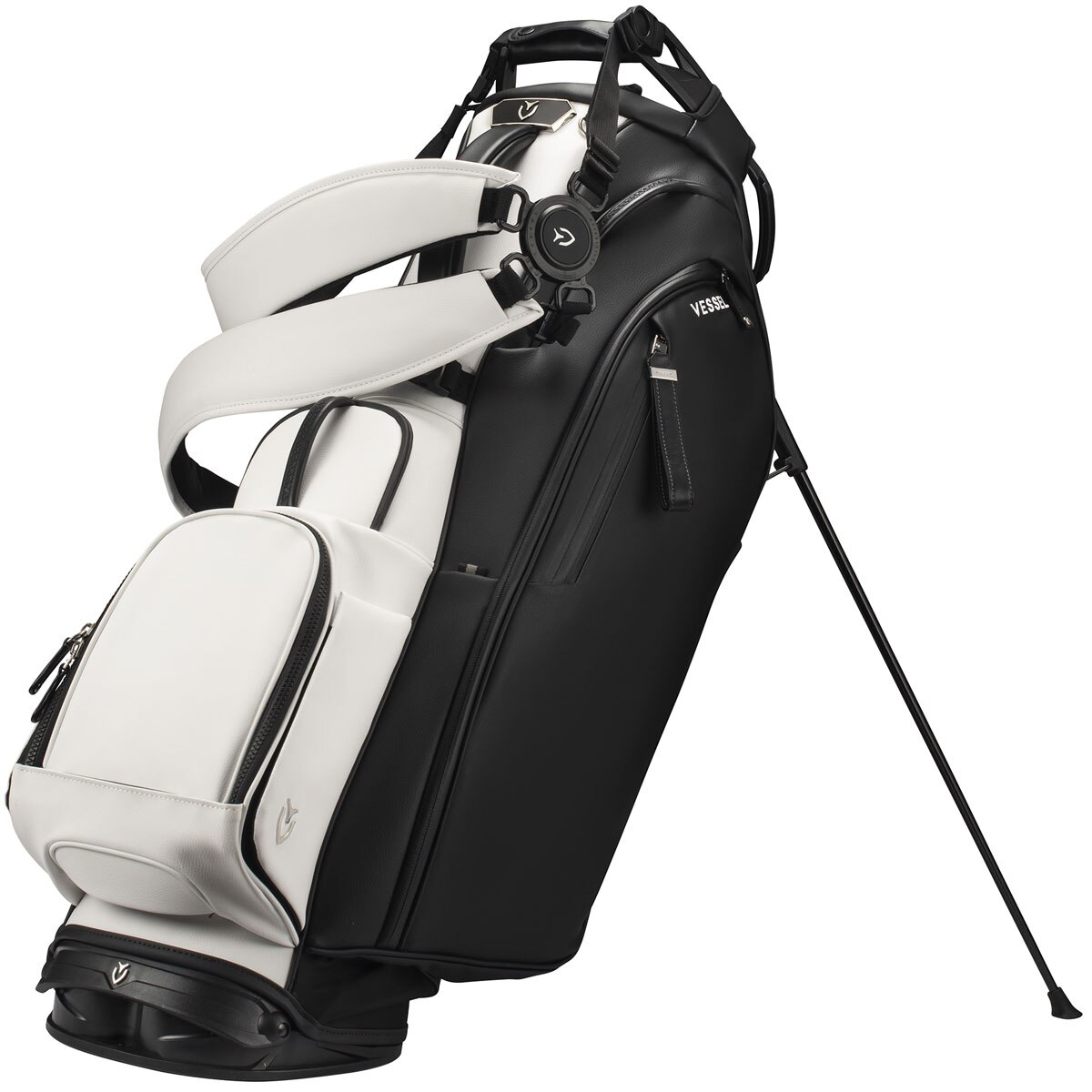 プレイヤー 5.0 プロ ダブルストラップ スタンドキャディバッグ(【男性