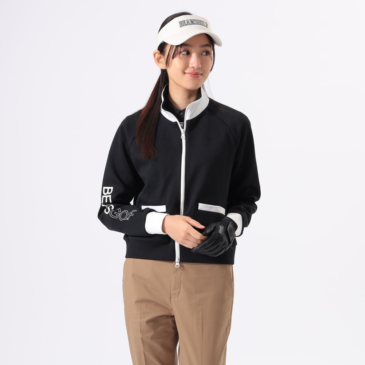 ORANGE LABEL ダンボール ストレッチ トラックジャケット レディス