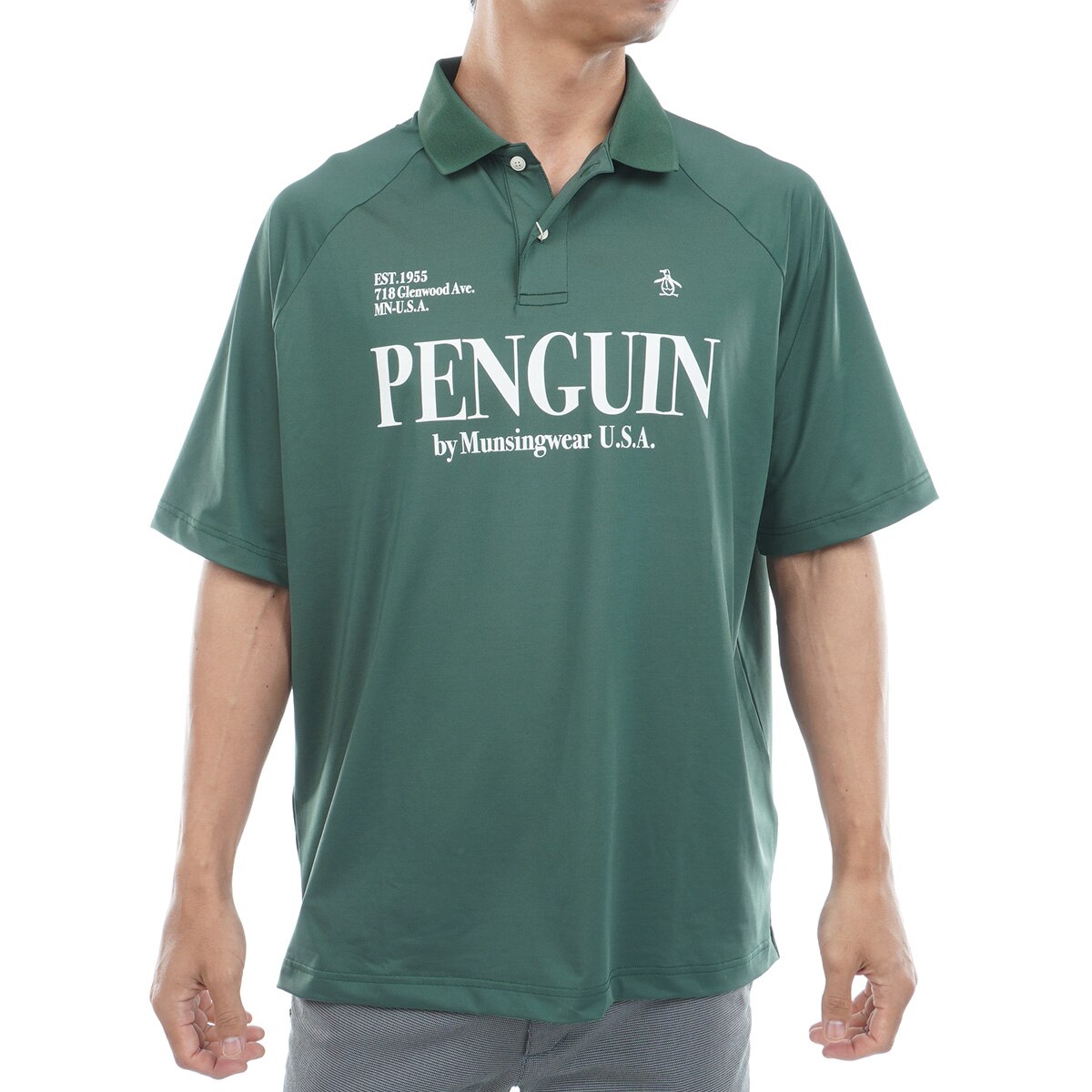 ストレッチ ゲーム半袖ポロシャツ(半袖シャツ・ポロシャツ)|Penguin by