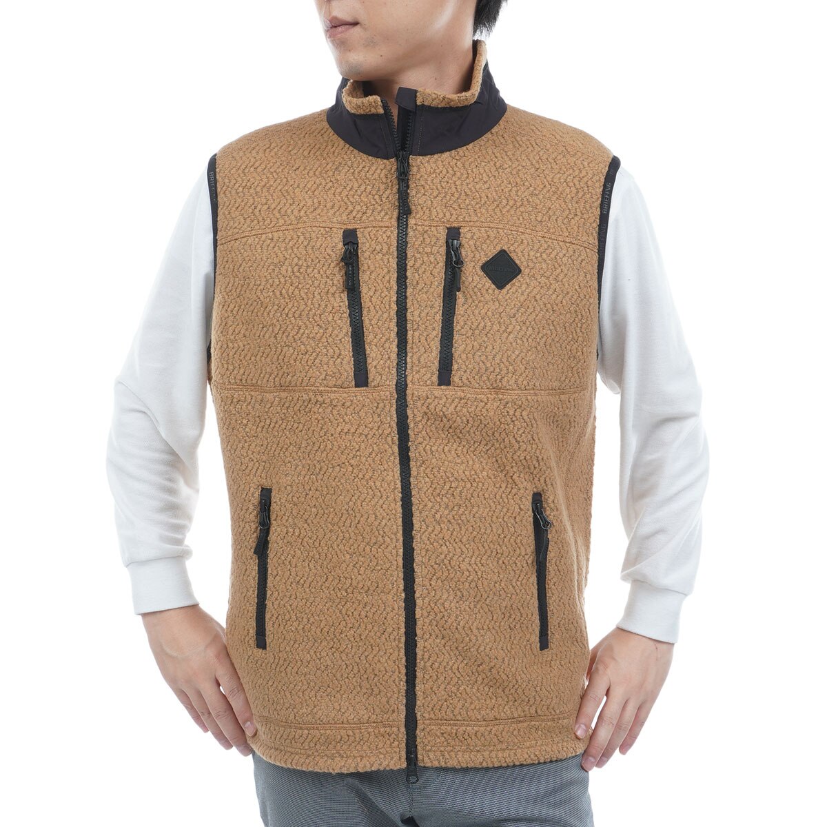 ウール ボア ベスト(ベスト)|BRIEFING(ブリーフィング) BRG253M46の