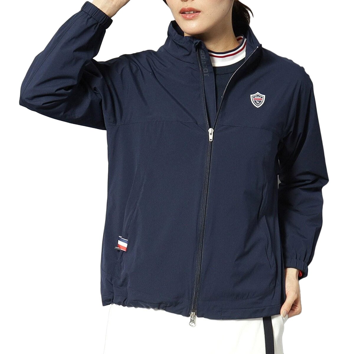 撥水加工 Aラインライトブルゾン レディス(アウター(ブルゾン