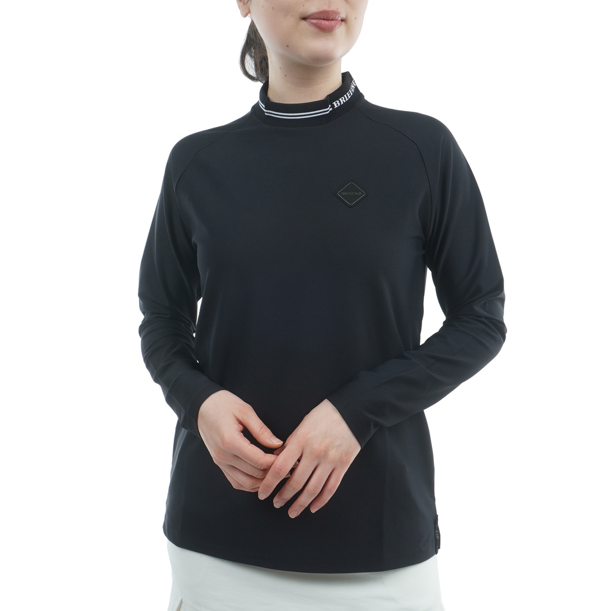 メッシュミニライン RF ハイネック長袖シャツ レディス(長袖シャツ