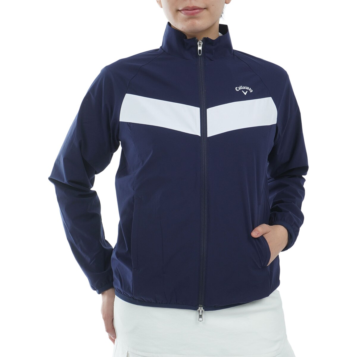 ストレッチフルジップブルゾン レディス(アウター(ブルゾン、ウインド