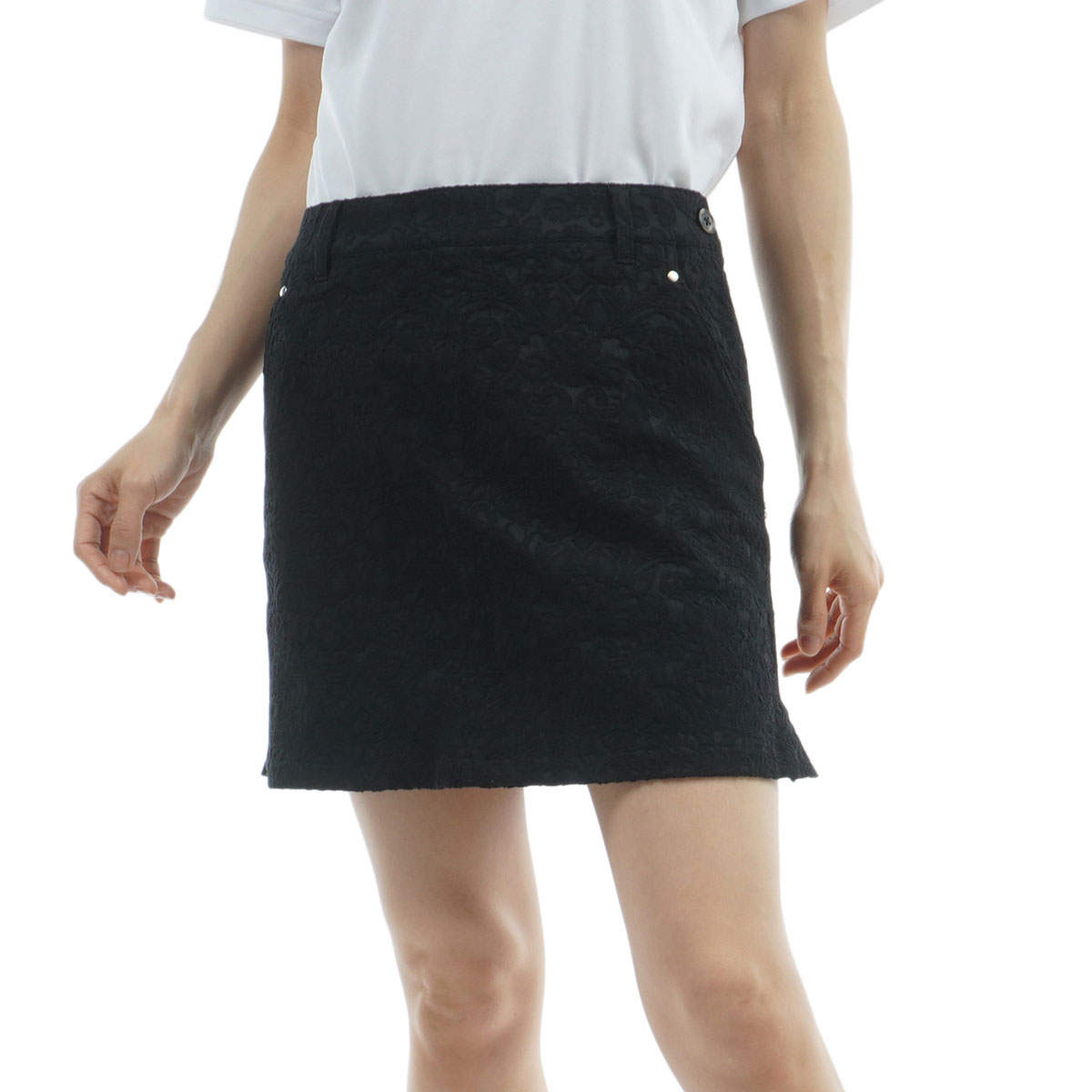 セール・アウトレット】オーナメントジャカードスカート レディス