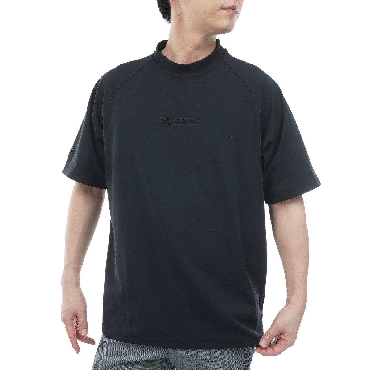 STITCHED 3Dロゴ RF ハイネック半袖シャツ(半袖シャツ・ポロシャツ