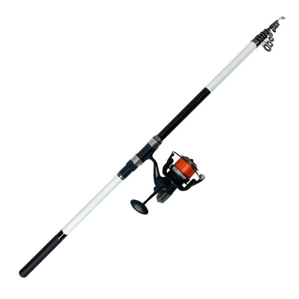 BEGINS 磯カゴ遠投セット【万能遠投竿とナイロン6号200m付き大型