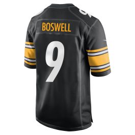 Chris Boswell #9 Men's Nike Replica Home Jersey