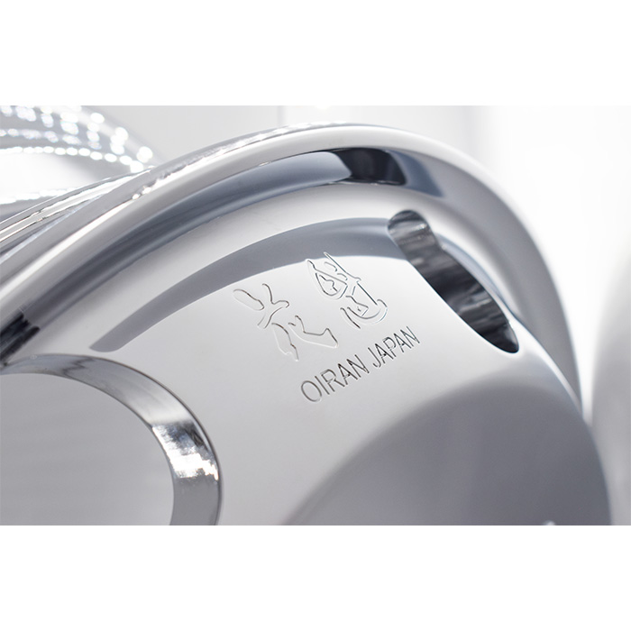 花魁 ｱﾙﾐﾎｲｰﾙ ｸﾛｰﾑﾒｯｷ 19.5×6.75/8穴 新ISOﾀｲﾌﾟ｜ステラファイブ/花魁