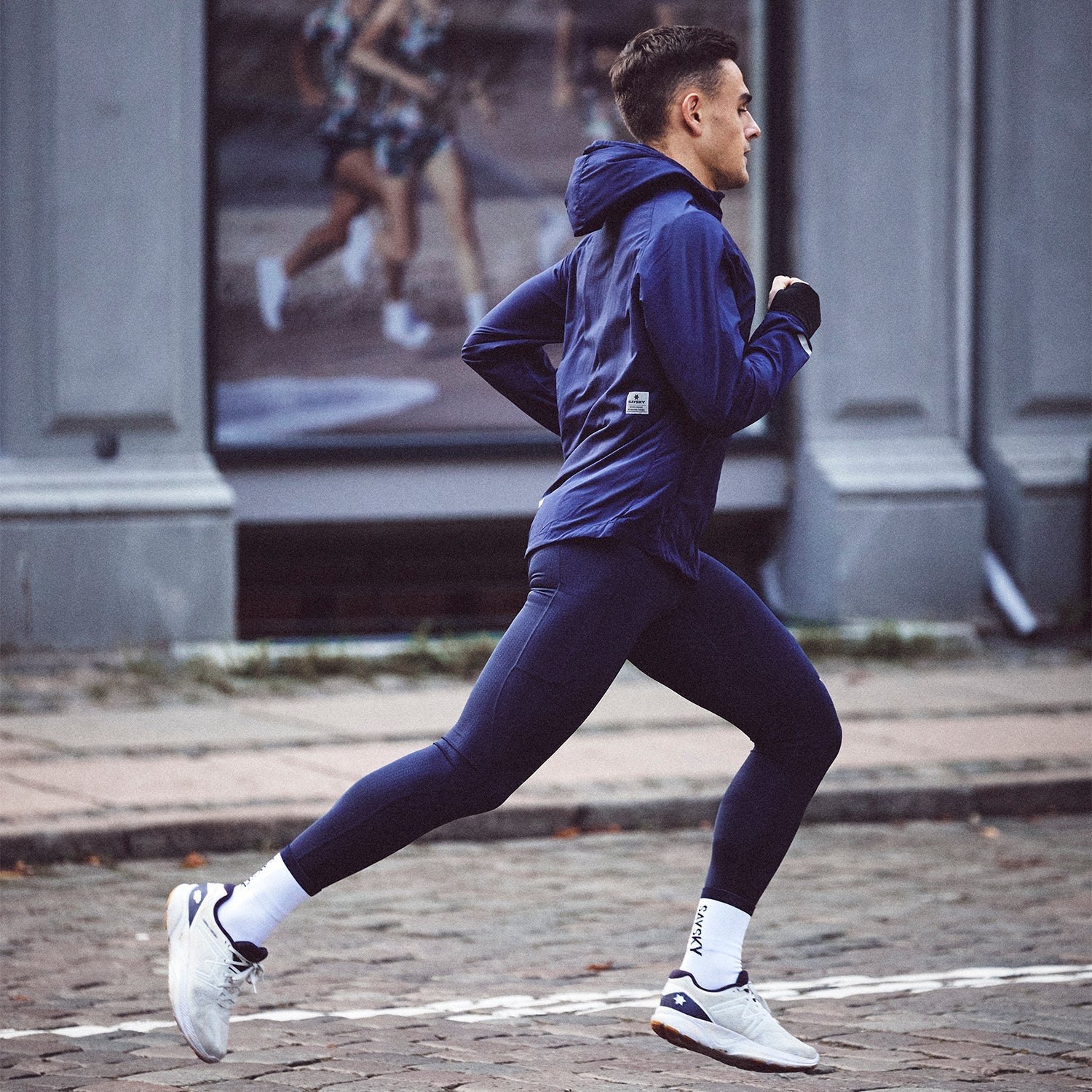 □ 公式 □ SAYSKY/セイスカイ ランニングタイツ XMRLT20c201 Combat+