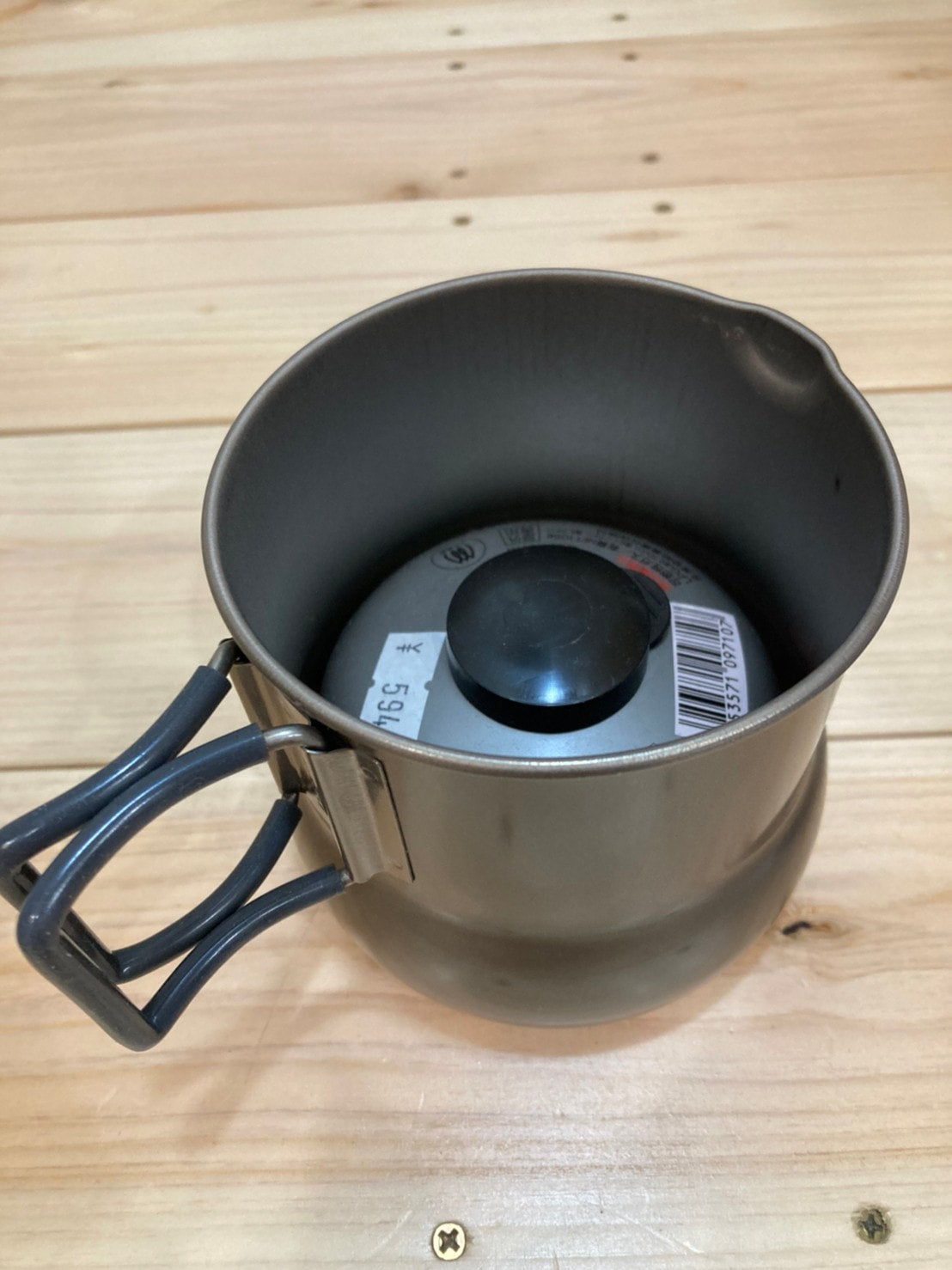 Ti Tea pot 800（130g／チタンティーポット）【EVERNEW】 – SANKAKU STAND