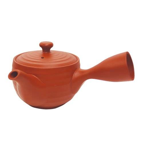 でるでる急須「朱泥」常滑焼 | 静岡茶・日本茶の通販｜お茶と和菓子