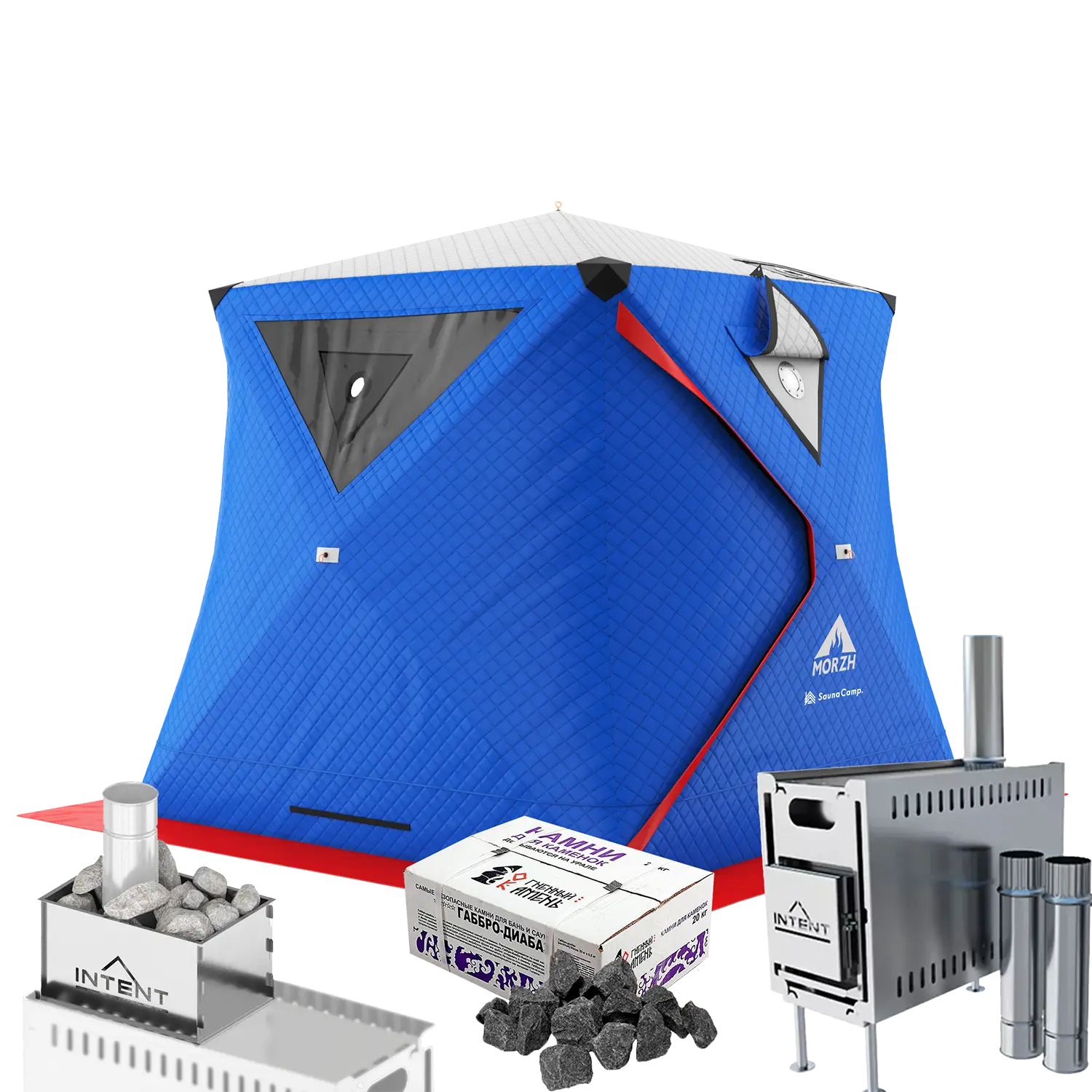 公式サイト限定価格セット】3層式テントサウナ MORZH CUBE（モルジュ