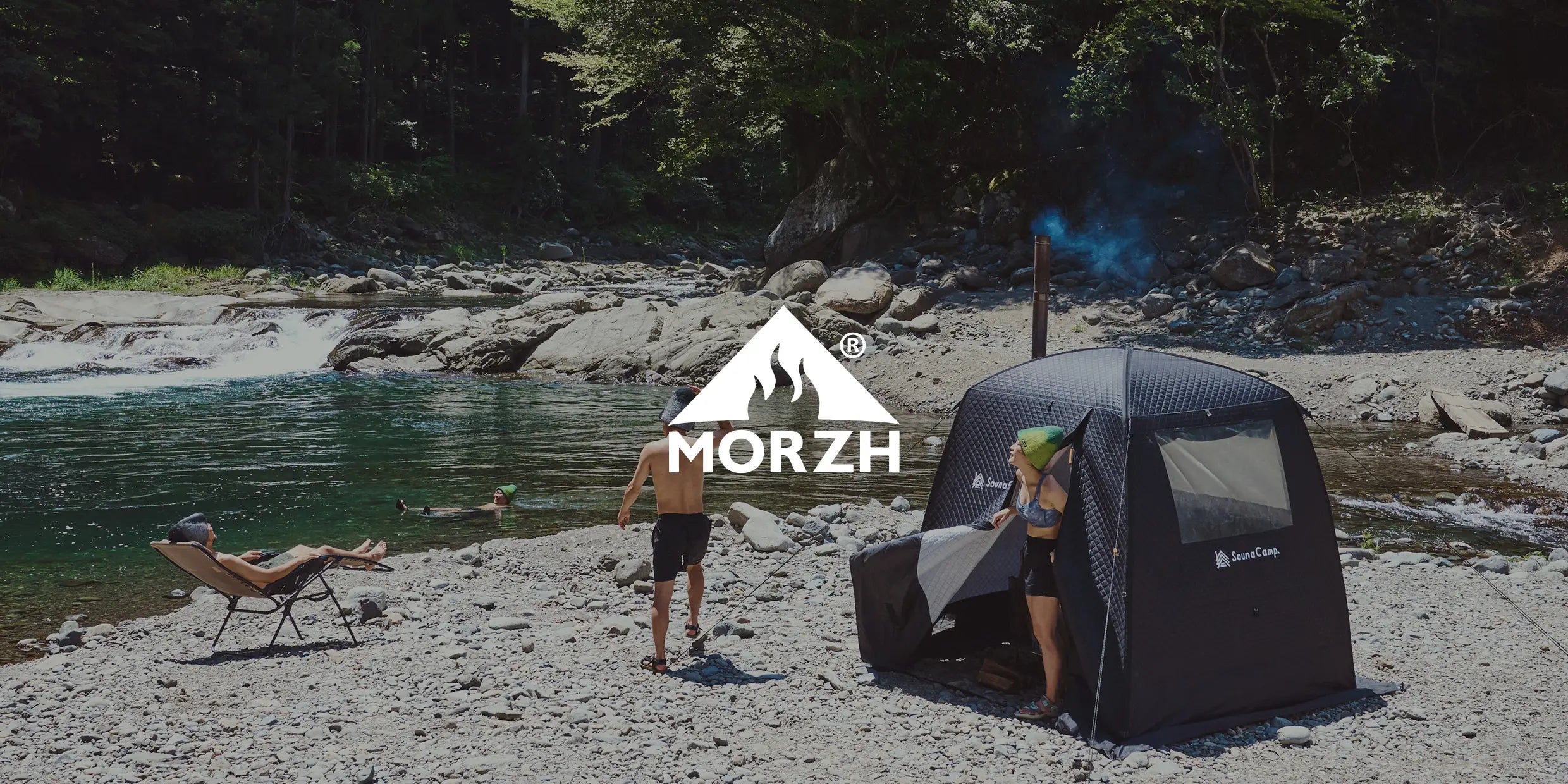公式】テントサウナ MORZH（モルジュ） | 世界最高クラスの熱さと断熱