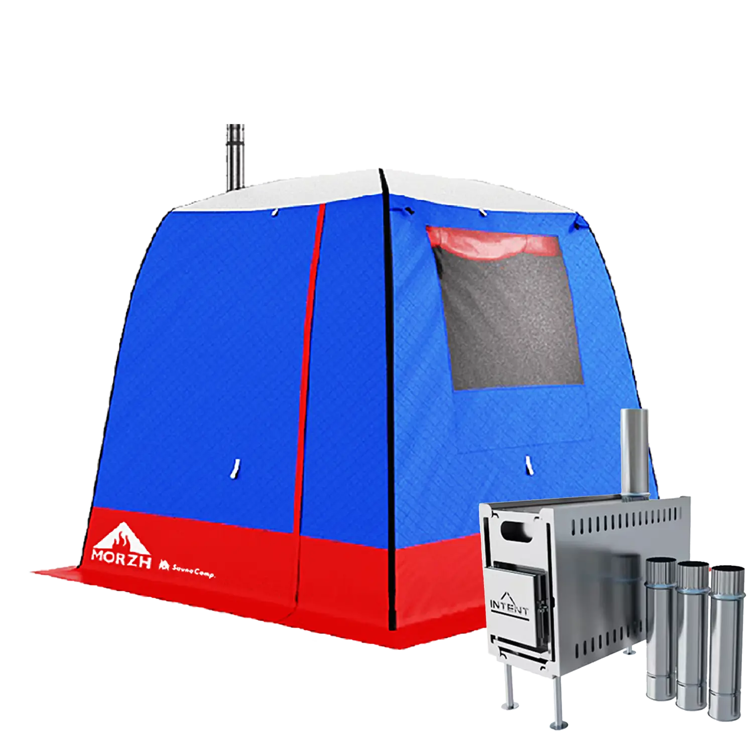 3層式テントサウナ MORZH（モルジュ 2窓モデル） – テントサウナ専門