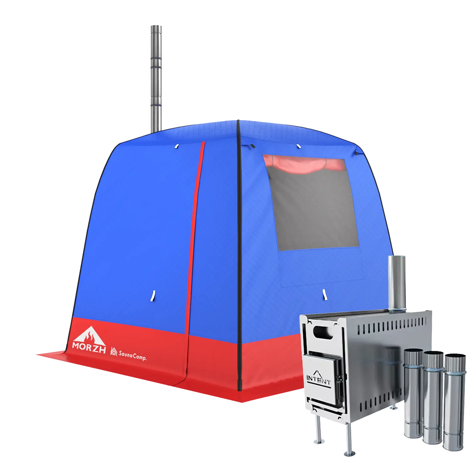 3層式テントサウナ MORZH（モルジュ 2窓モデル） – テントサウナ専門