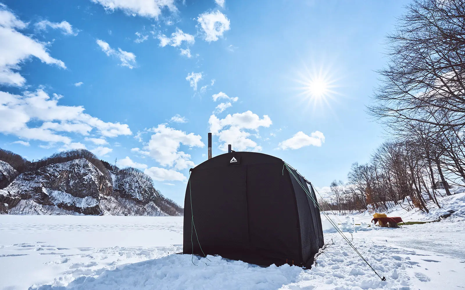 3層式テントサウナ MORZH MAX（モルジュ マックス） ストーブ2台