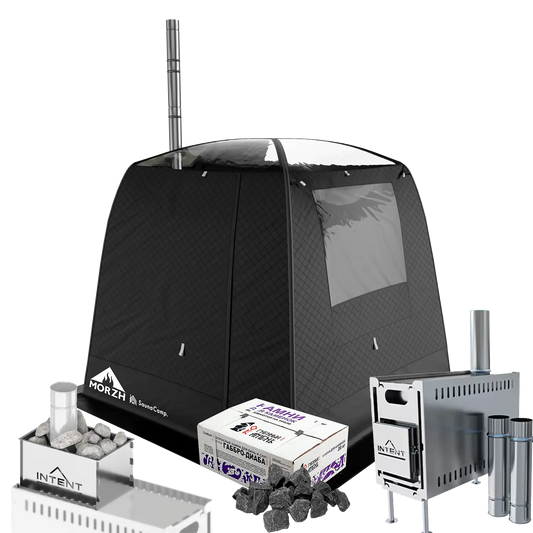 3層式テントサウナMORZH / MORZH SKY / MORZH MAX | 3層式テント