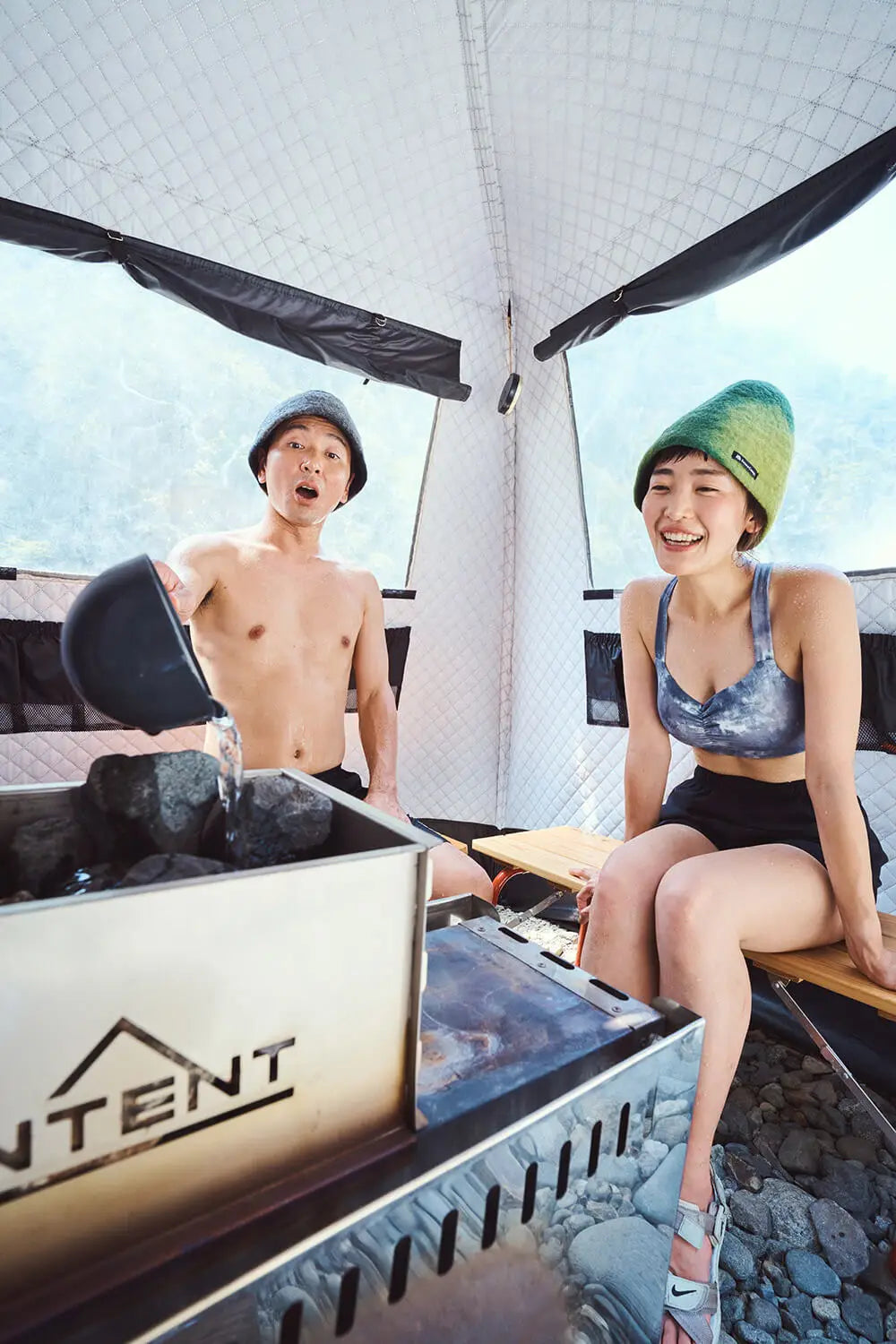 3層式テントサウナ MORZH（モルジュ 2窓モデル） – テントサウナ専門