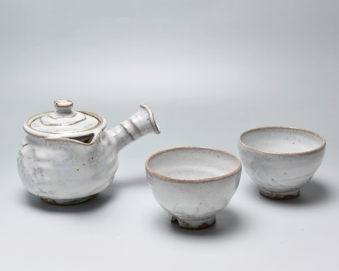 和雑貨 四季彩堂 オンラインショップ / 萩焼 茶器揃