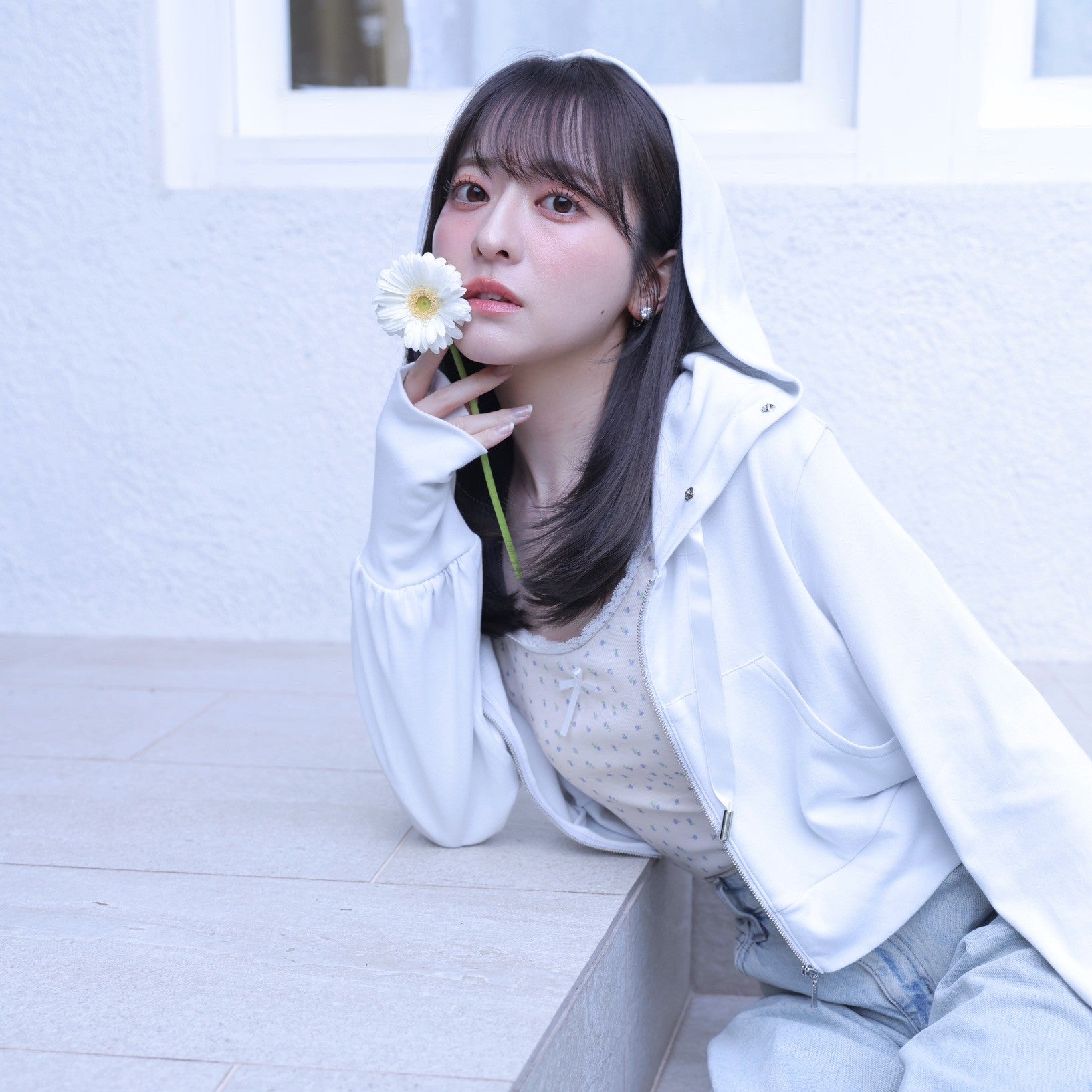 公式】UVカットパーカー｜ 夏雪草 ｜ シロノサクラ。 – シロノサクラ