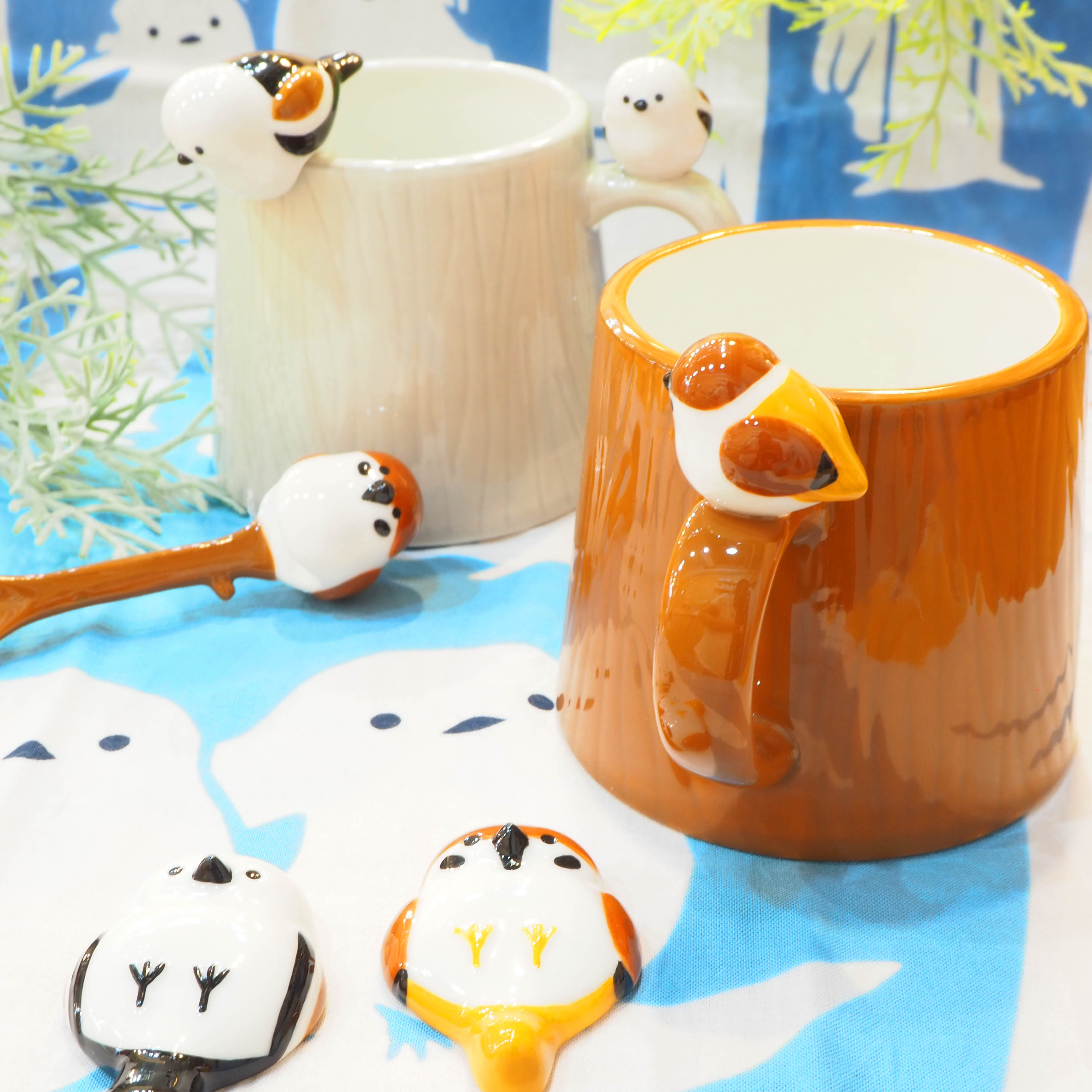 ギャラリーしろちどり / ニホンノコトリ 「 とまり木 箸置き