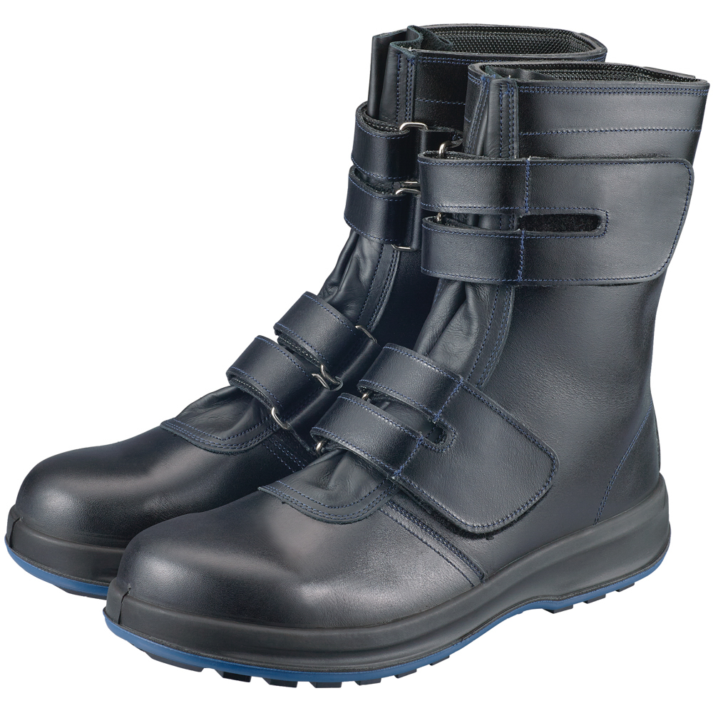 安全靴・手袋のシモン 8538黒 (23.5～28.0cm): 安全靴