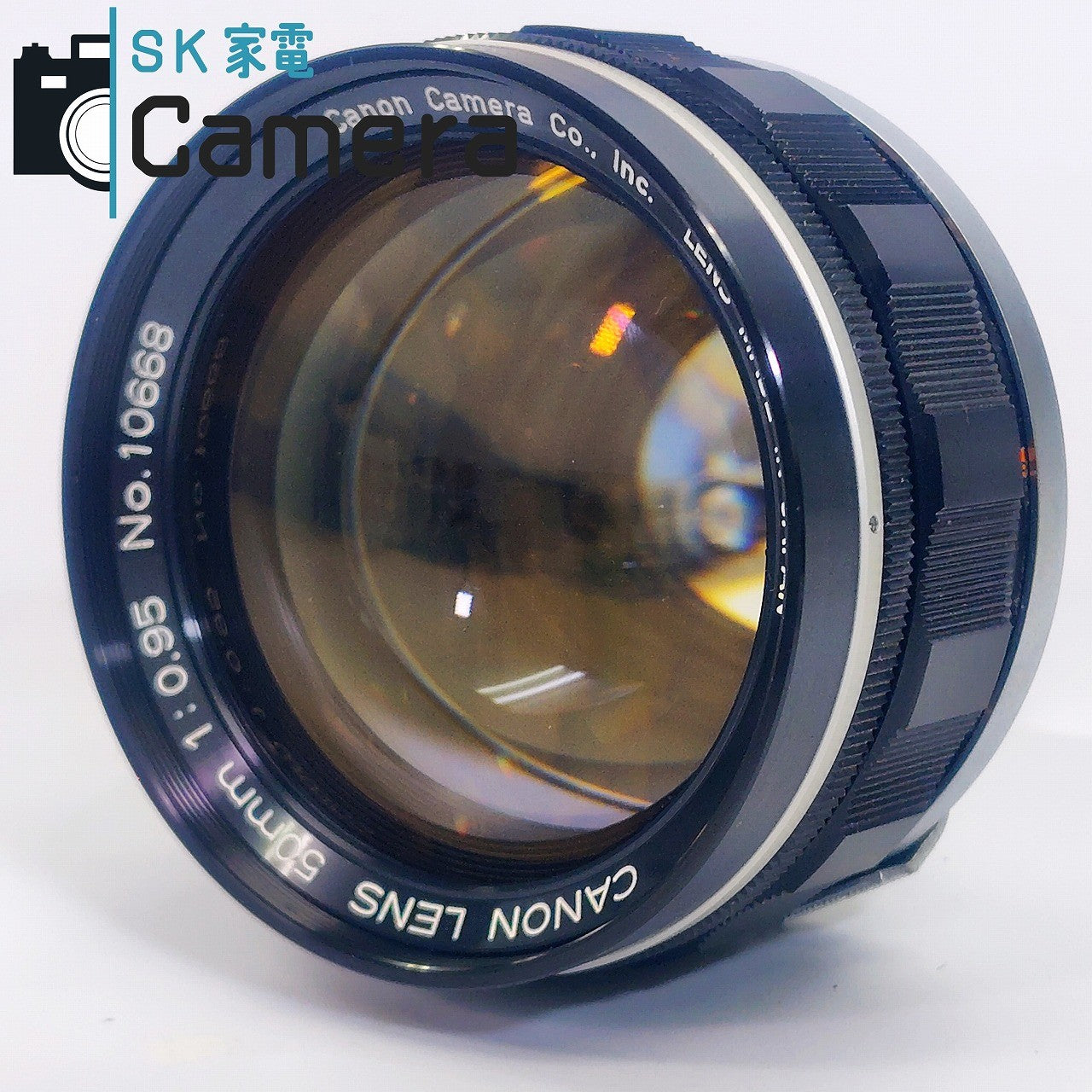 実用】 Canon LENS 50mm F0.95 キャノン 2022年清掃 ドリームレンズ
