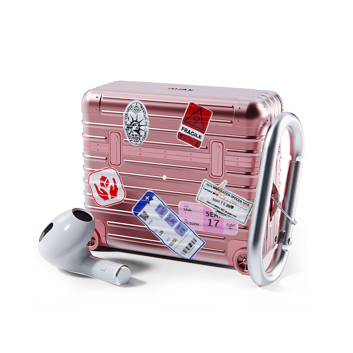 miak （ミアック）キャリーケース for AirPods Pro (第2/第1世代