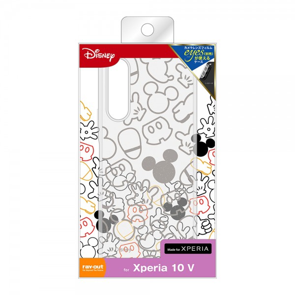 ray-out レイ・アウト Xperia 10 V 「ディズニーキャラクター」/TPU