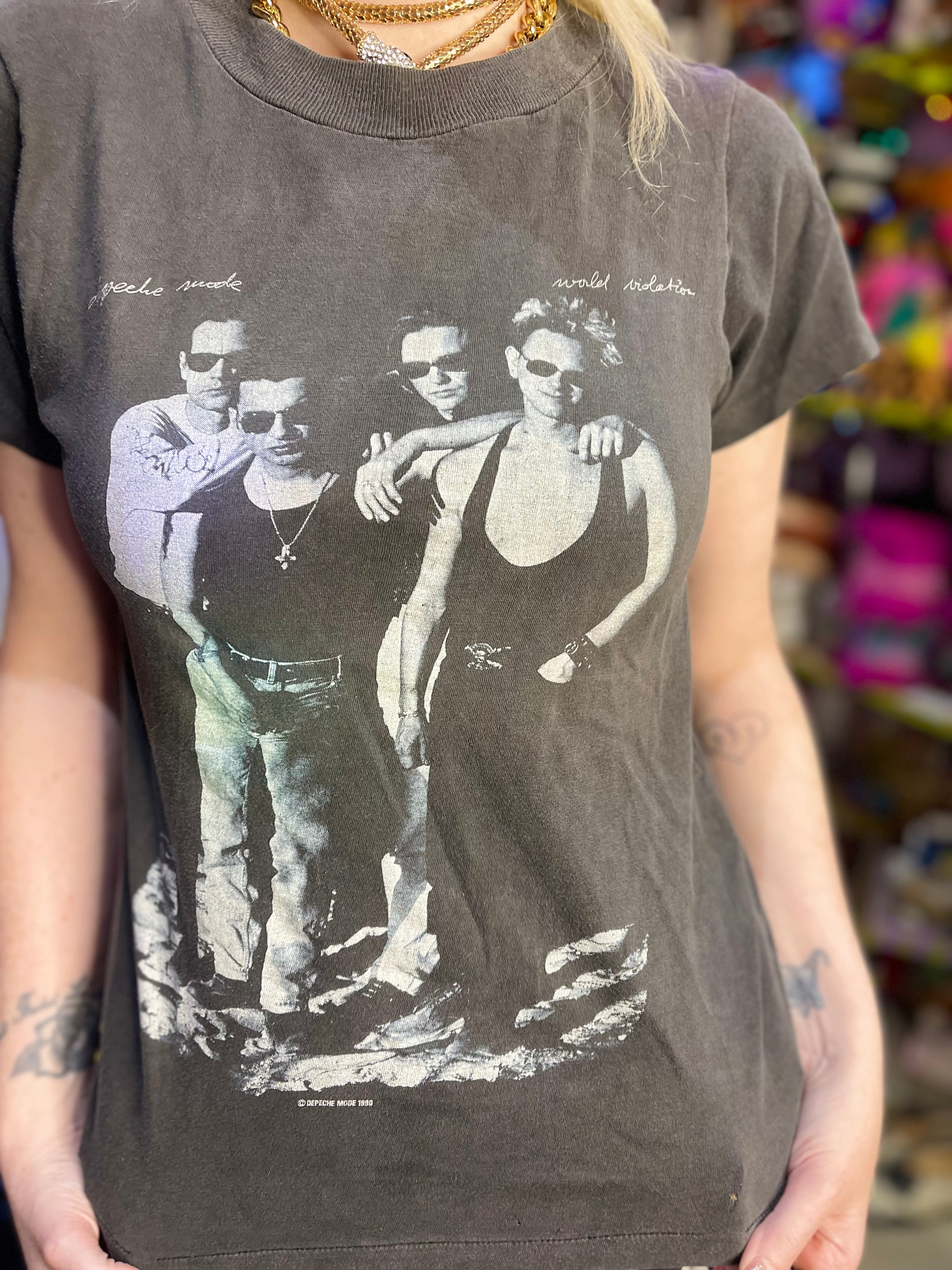 Vintage 1990 Depeche Mode T-shirt – Spark Pretty