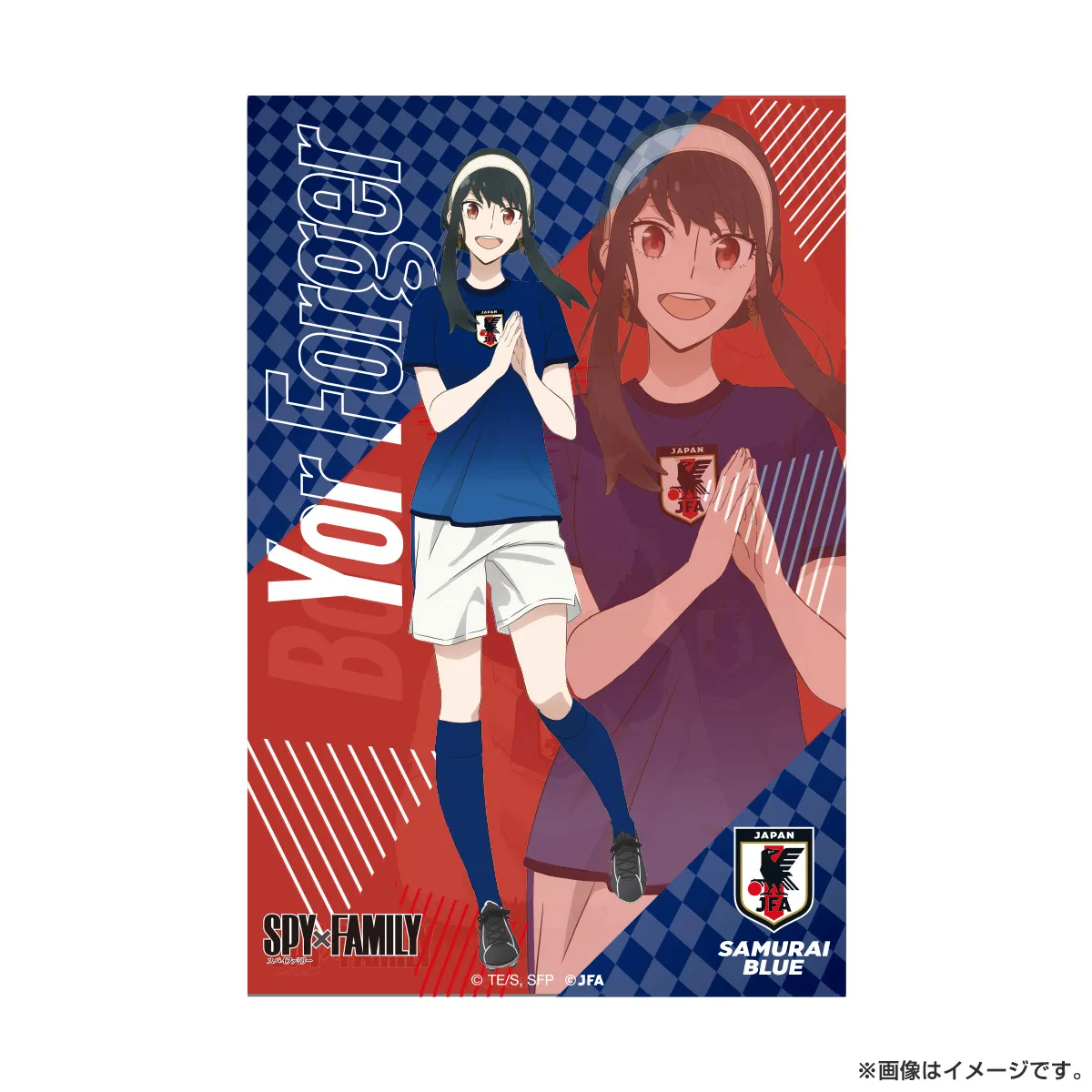 SPY×FAMILY ステッカー サッカー日本代表ver.