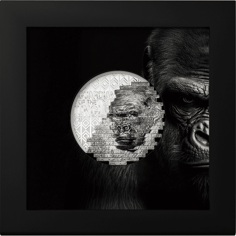 供給元問合せ】 クック諸島 2025年 ジャングルの守護者 ゴリラ 10ドル