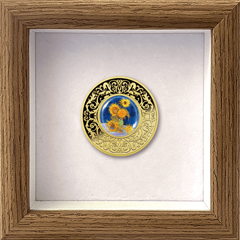 カメルーン 2025年 絵画の中の花シリーズ フィンセント・ファン