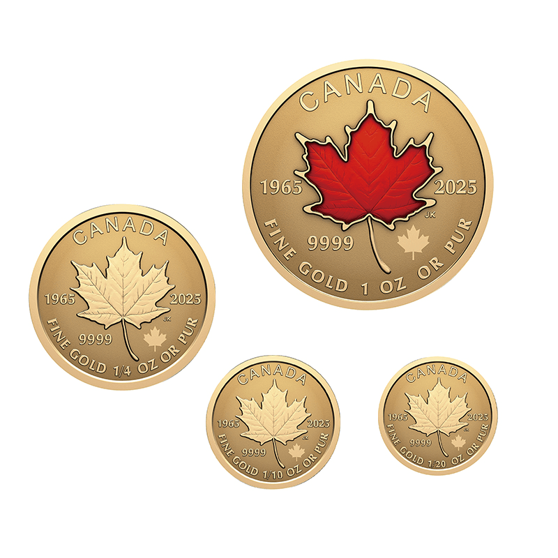 供給元問合せ】カナダ 2025年 メイプルリーフ・プレミアムコレクション