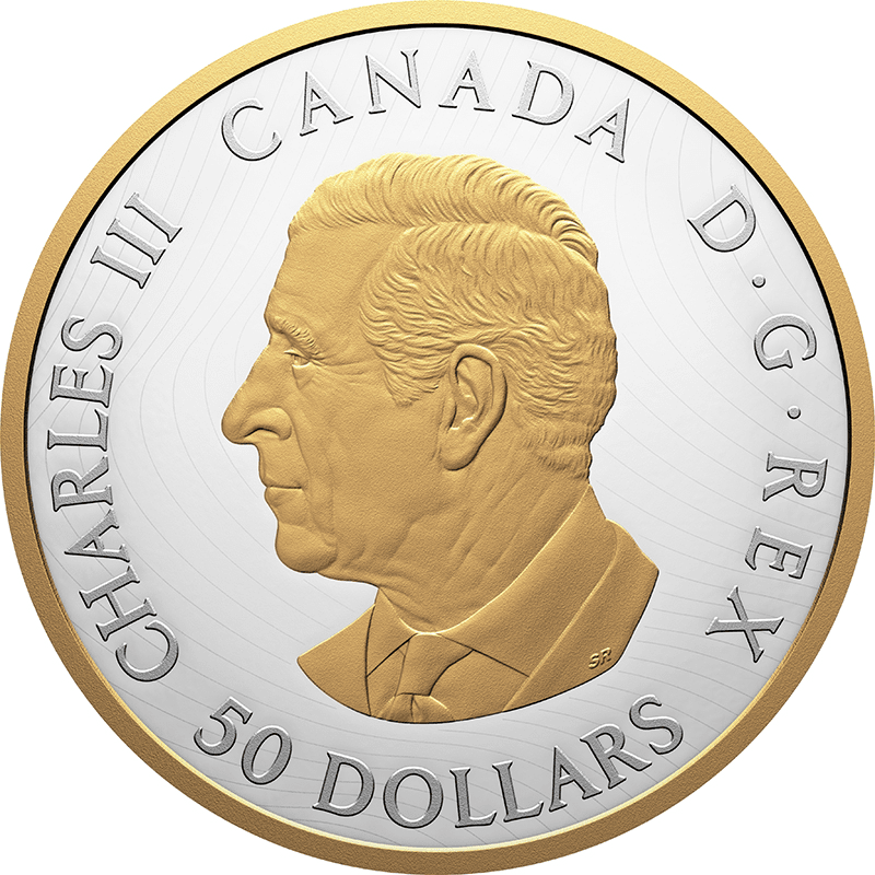 カナダ 2025年 生命の樹 50ドル銀貨金メッキ付 プルーフ | オンライン